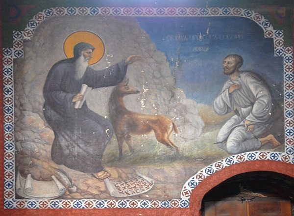 freska u manastiru prohor pčinjski