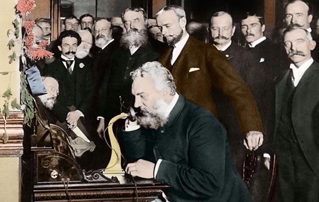 Alexander Graham Bell i njegov telefon